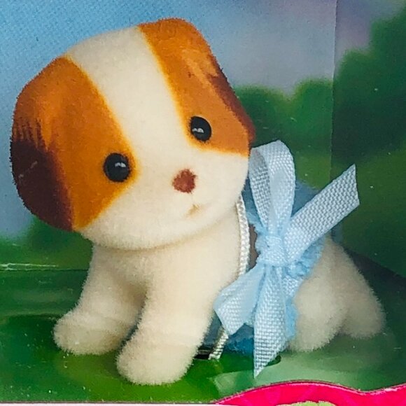 Calico Critters Sunnybrook Spaniel Twins w/baby bottle, pacifier New in Box - Picture 10 of 14